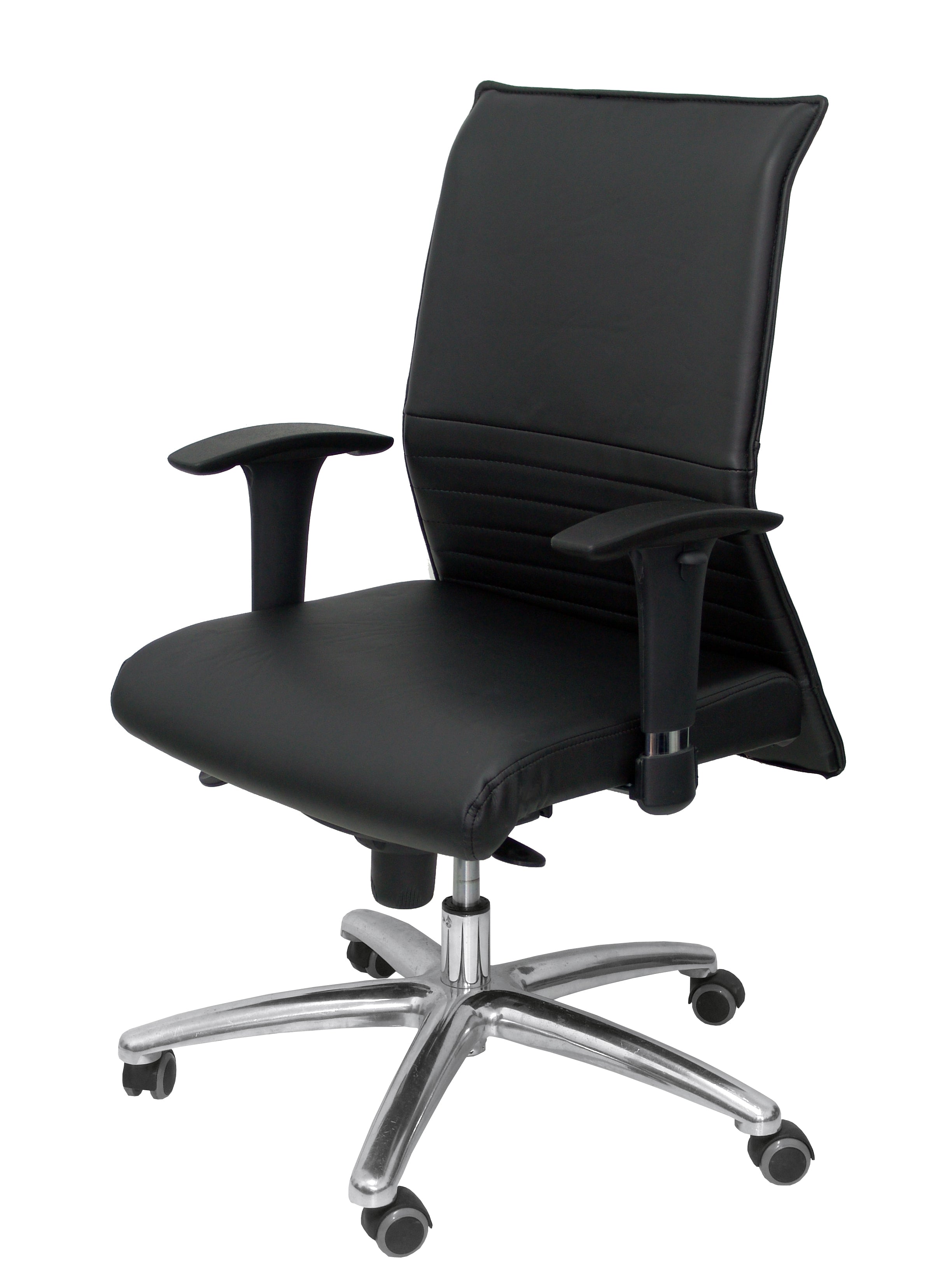 Sillón Albacete confidente similpiel negro hasta 160 kg
