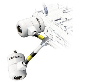 001223 cable antirrobo Blanco 1,8 m