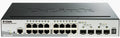 DGS-1510-20 switch Gestionado L3 Gigabit Ethernet (10/100/1000) Negro