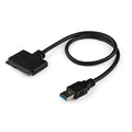 Cable SATA a USB - Adaptador de Disco Rígido USB 3.0 a SATA III de 2,5" - Conversor Externo para Disco Duro o SSD para Transferencia de Datos