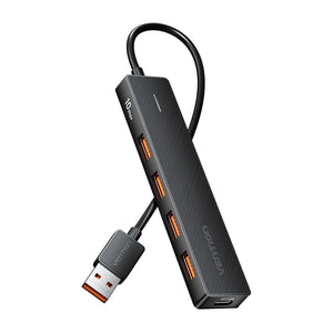 CHOBB hub de interfaz USB 3.2 Gen 2 (3.1 Gen 2) Type-A 10000 Mbit/s Negro