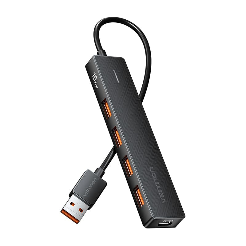 CHOBB hub de interfaz USB 3.2 Gen 2 (3.1 Gen 2) Type-A 10000 Mbit/s Negro