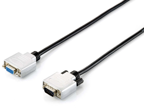 118851 cable VGA 3 m VGA (D-Sub) Negro, Plata
