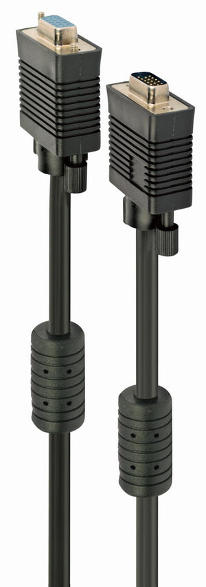 VGA M/F 1.8m cable VGA 1,8 m VGA (D-Sub) Negro