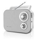 M-051 RW Portátil Analógica Blanco