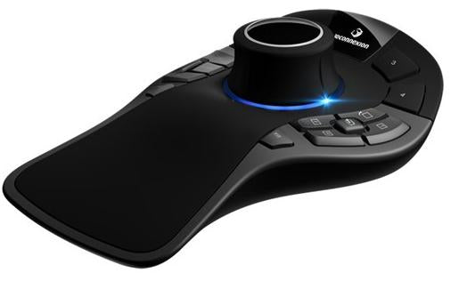 SpaceMouse Pro USB Negro, Gris