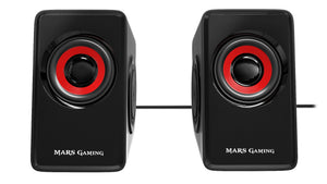 MS1, altavoces 10W, subwoofer, Jack 3.5mm, Pc/Mac/smartphone/tablet