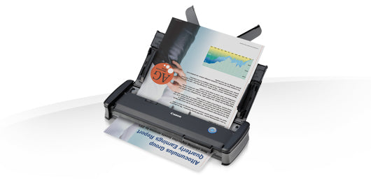 imageFORMULA P-215II Escáner alimentado con hojas 600 x 600 DPI A4 Negro, Gris