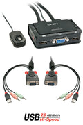42342 interruptor KVM Negro