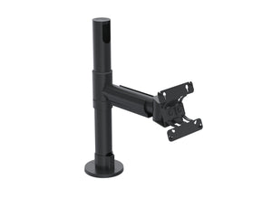 SpacePole POS SPV1304-02 accesorio para terminal de punto de venta Montaje POS Negro Metal 12 kg 75 x 75 mm 100 x 100 mm