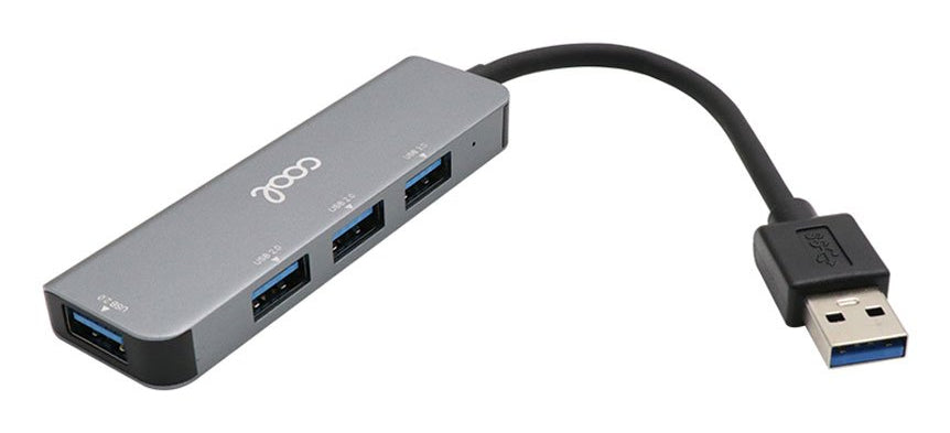 8434847053752 hub de interfaz USB 3.2 Gen 1 (3.1 Gen 1) Type-A 640 Mbit/s Gris