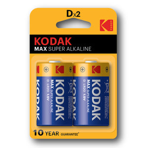 Max Super D Batería de un solo uso Alcalino