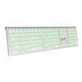 Teclado Bluetooth/2.4G Master iluminado Ext P/B