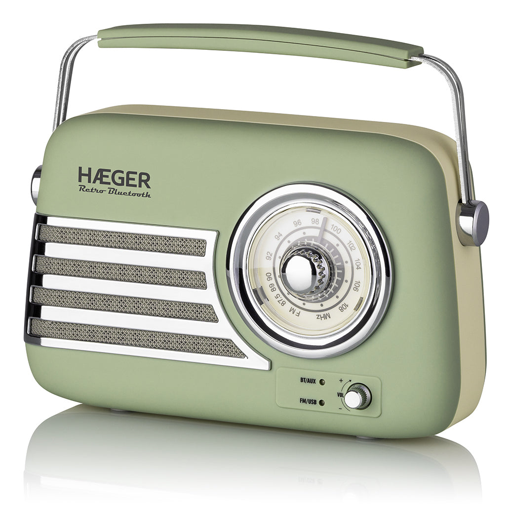 RB-GRE.001A radio Portátil Analógica Verde