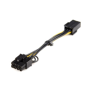 Cable adaptador de alimentación PCI Express de 6 pines a 8 pines
