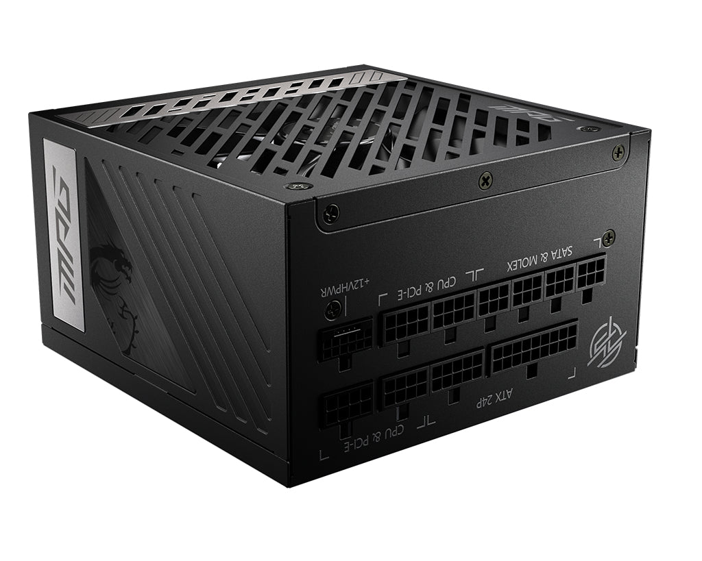 MPG A1000G PCIE5 unidad de fuente de alimentación 1000 W 20+4 pin ATX ATX Negro