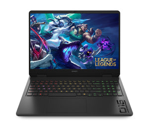 OMEN Slim Gaming Laptop 16-an0034ns Intel Core Ultra 9 285H Portátil 40,6 cm (16") WQXGA 32 GB DDR5-SDRAM 1 TB SSD NVIDIA GeForce RTX 5060 Wi-Fi 6 (802.11ax) FreeDOS AI PC Negro