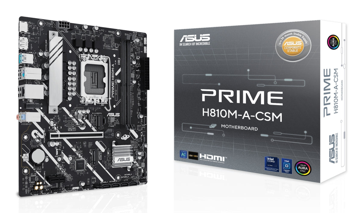 PRIME H810M-A-CSM Intel H810 LGA 1851 (Socket V1) micro ATX