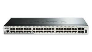 DGS-1510-52X switch Gestionado L3 Gigabit Ethernet (10/100/1000) 1U Negro