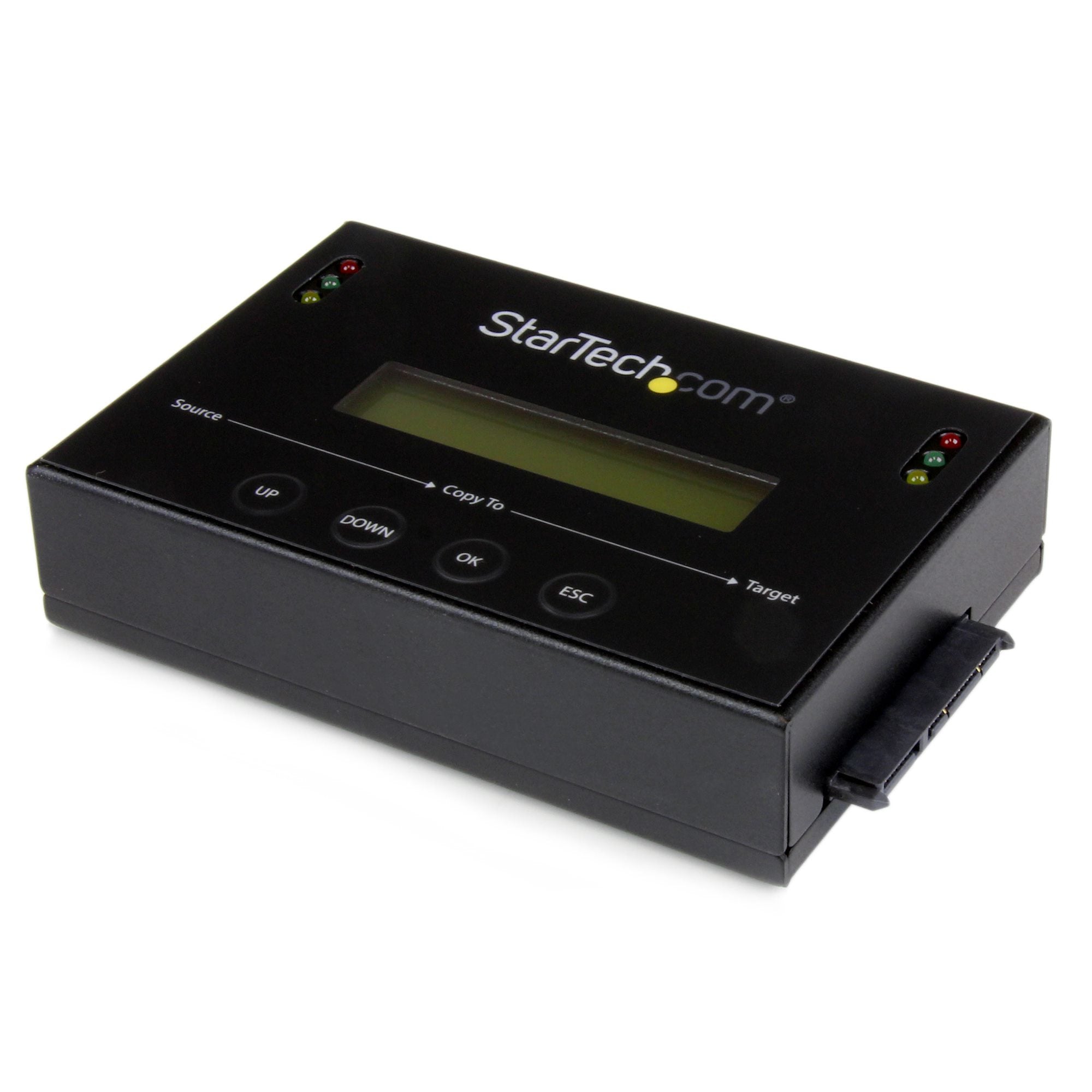 Duplicador Clonador Autónomo de Discos Duros o SSD SATA 1:1 con Gestor de Imágenes de Disco - para Copias de Seguridad y Restauración - Almacena Imágenes en Disco 2,5/3,5"