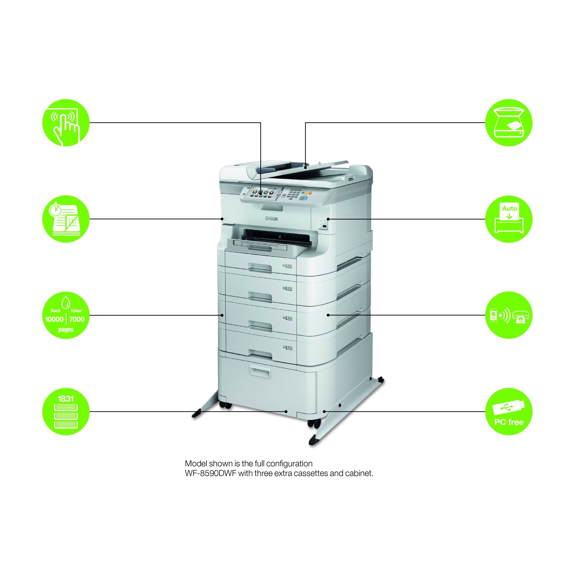 Unidad de suministro de tinta T8393 magenta XL