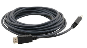 C-MDPM/MDPM 0,6 m DisplayPort Negro