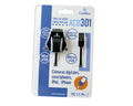 ACD 301 cable USB 1 m microUSB/miniUSB/Apple iPhone Negro