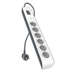BSV603vf2M Blanco 6 salidas AC 2 m
