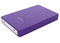 appHDD09P Púrpura 2.5" USB con suministro de corriente