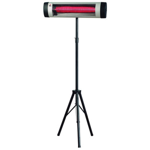 EP-3000 calefactor eléctrico Calefactor eléctrico infrarrojo Negro, Plata 2000 W