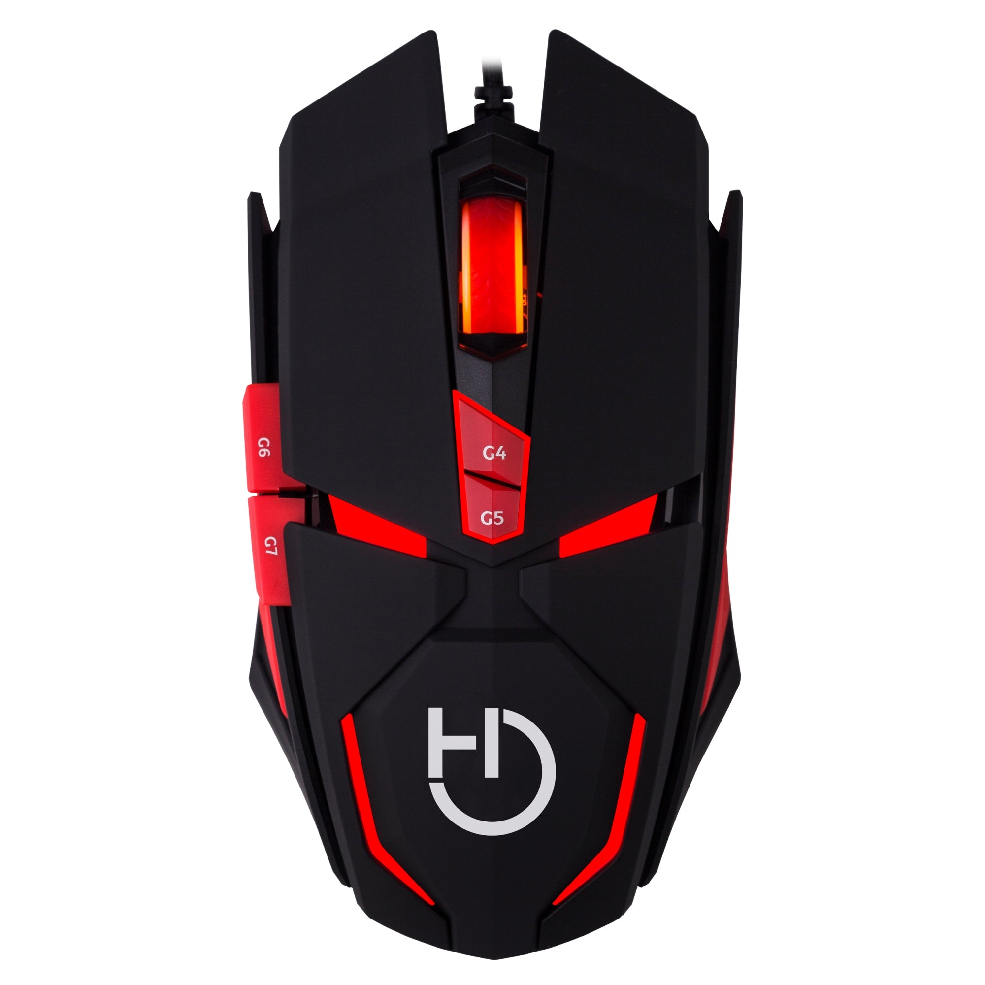 MICRURUS ratón Juego mano derecha USB tipo A Laser 8100 DPI