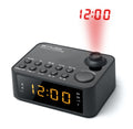 M-178P radio Reloj Digital Negro
