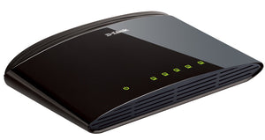 DES-1005D No administrado Fast Ethernet (10/100) Negro