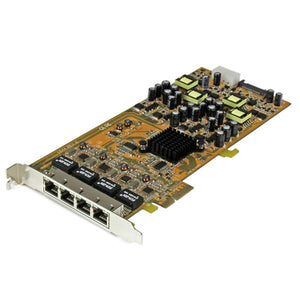 Tarjeta PCI Express de Red Ethernet Gigabit con 4 Puertos RJ45 PoE Power over Ethernet