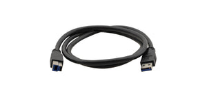 3ft, USB3.0-A - USB3.0-B cable USB USB 3.2 Gen 1 (3.1 Gen 1) 0,9 m USB A USB B Negro
