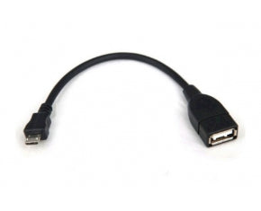 C122 cable USB 0,15 m USB 2.0 Micro-USB B USB A Negro