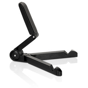 Portable Fold-up Stand Soporte pasivo Teléfono móvil/smartphone, Tablet/UMPC Negro