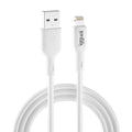 cable USB-A/Lightning 100 cm blanco