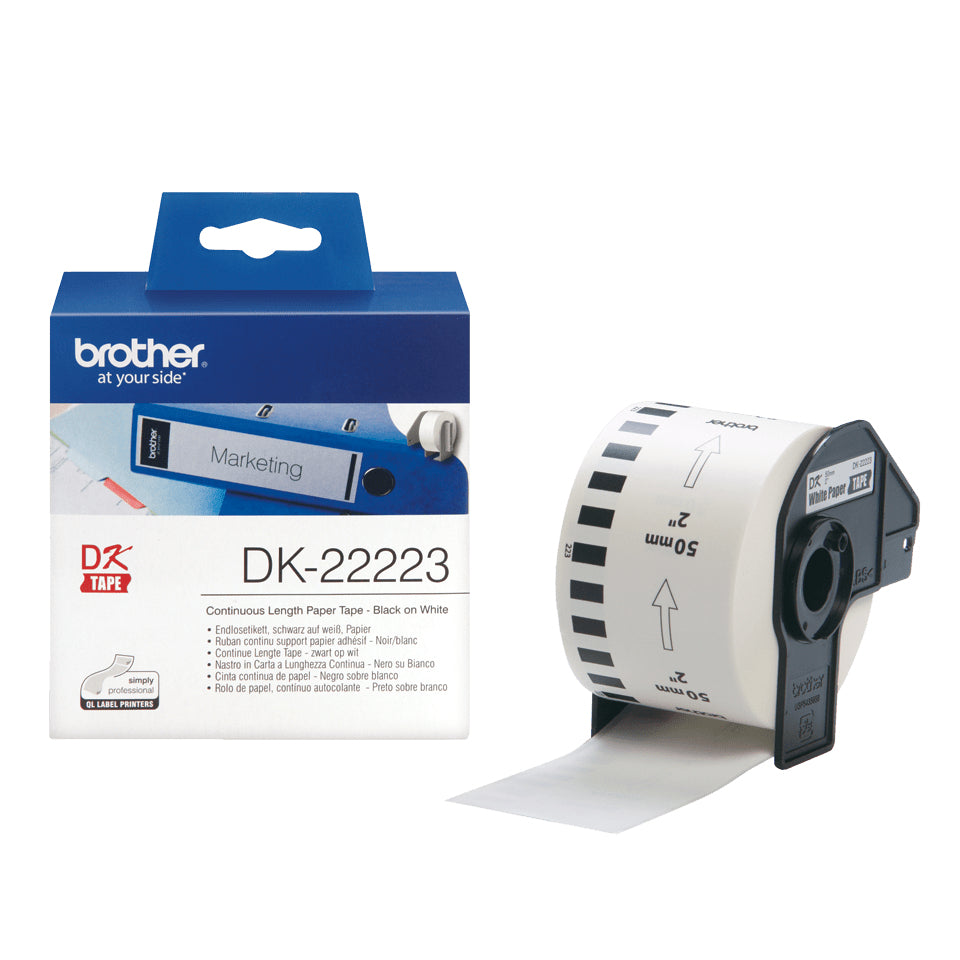 DK-22223 etiqueta de impresora Blanco