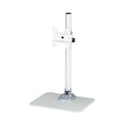 Base de Sobremesa para un Monitor hasta 34" (14Kg)- Ajustable - de Acero - Plateado