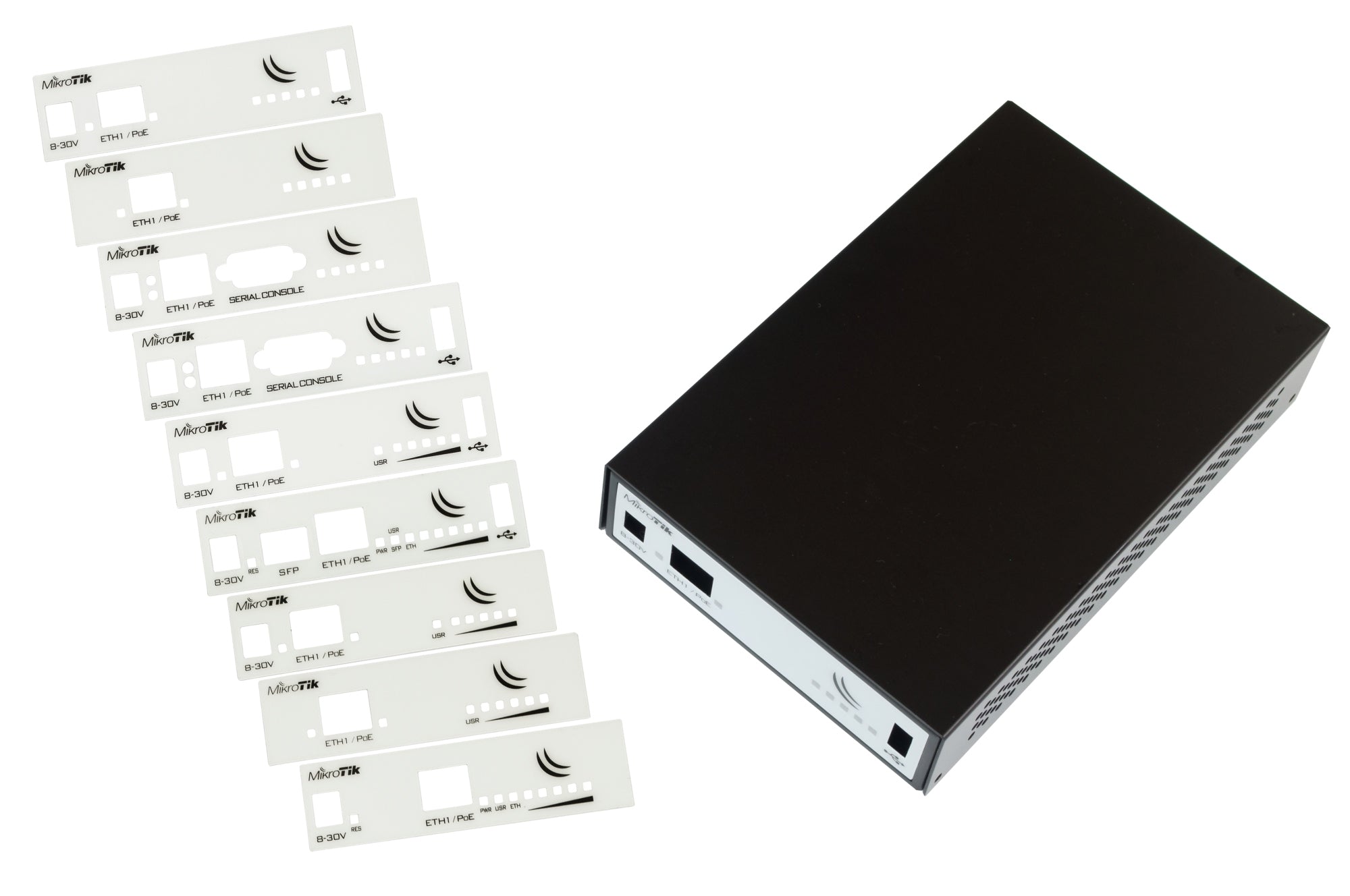 CA411-711 caja para equipo Funda Negro