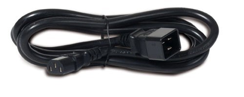 C13/C20 2m Negro C20 acoplador C13 acoplador