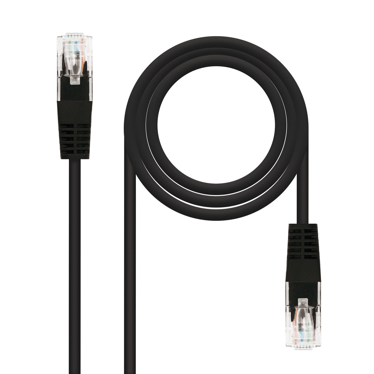 10.20.0101-BK cable de red Negro 1 m Cat5e U/UTP (UTP)