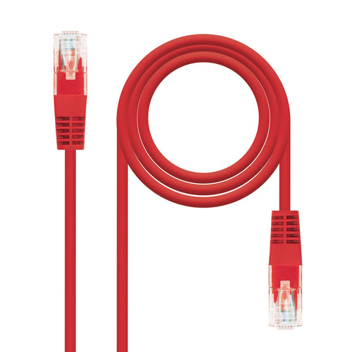 10.20.0102-R cable de red Rojo 2 m Cat5e U/UTP (UTP)