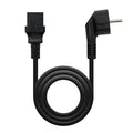 Cable Alimentación CPU, CEE7/M-C13/H, Negro, 2 m