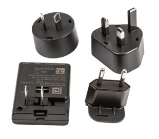 213-029-001 adaptador de enchufe eléctrico Negro