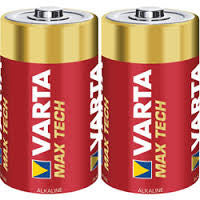 MAX TECH 2x Alkaline D Batería de un solo uso Alcalino