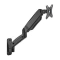 Soporte De Pared Pro Contrapeso Giratorio E Inclinable Para Monitor/tv 9kg (3 Pivotes, 1 Brazo) De 17-32, Negro