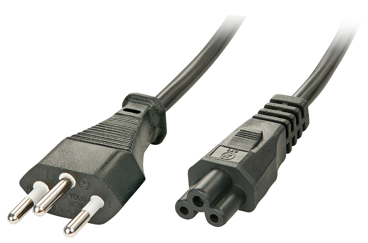 30412 cable de transmisión Negro 2 m C5 acoplador