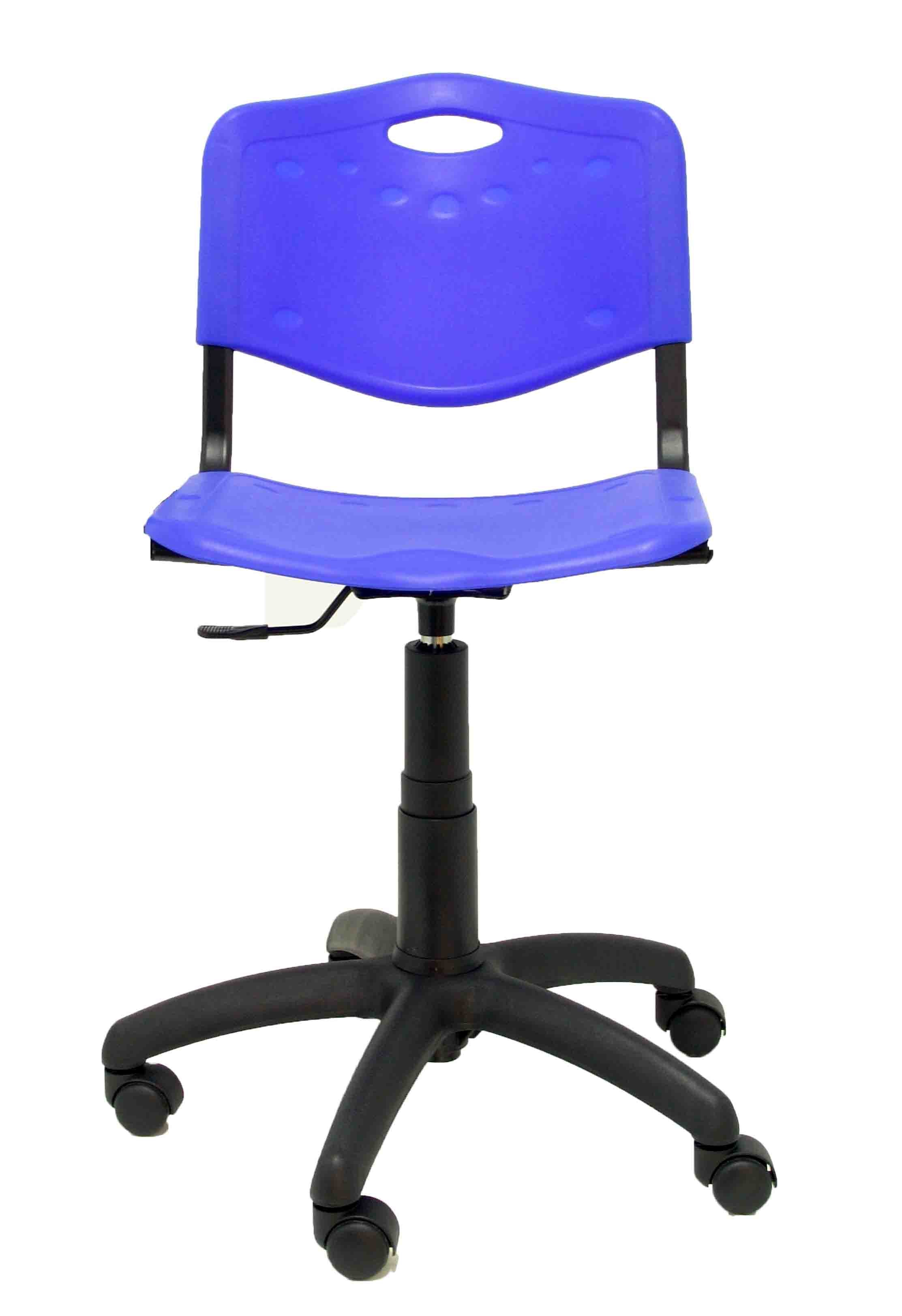 Silla Robledo giratoria azul